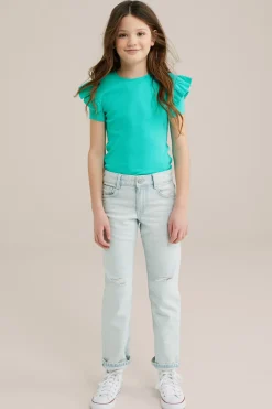 Meisjes T-shirt met ruches