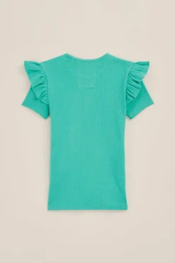 Meisjes T-shirt met ruches