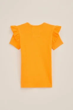 Meisjes T-shirt met ruches