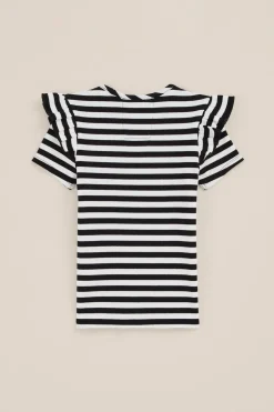 Meisjes T-shirt met ruches