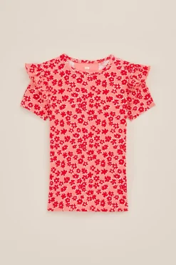 Meisjes T-shirt met ruches