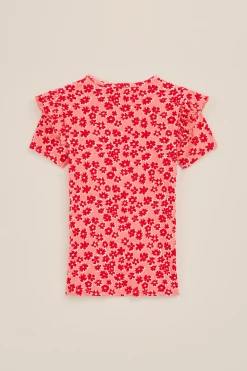 Meisjes T-shirt met ruches