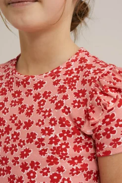 Meisjes T-shirt met ruches