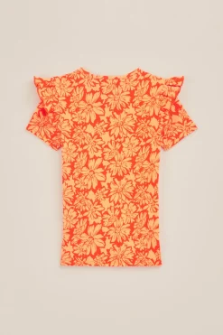 Meisjes T-shirt met ruches