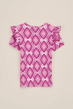 Meisjes T-shirt met ruches