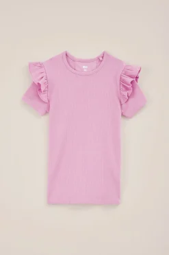 Meisjes T-shirt met ruches