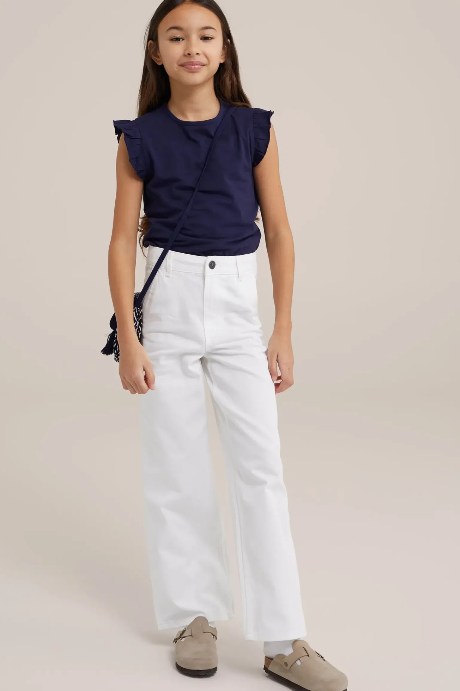 Meisjes T-shirt met ruches