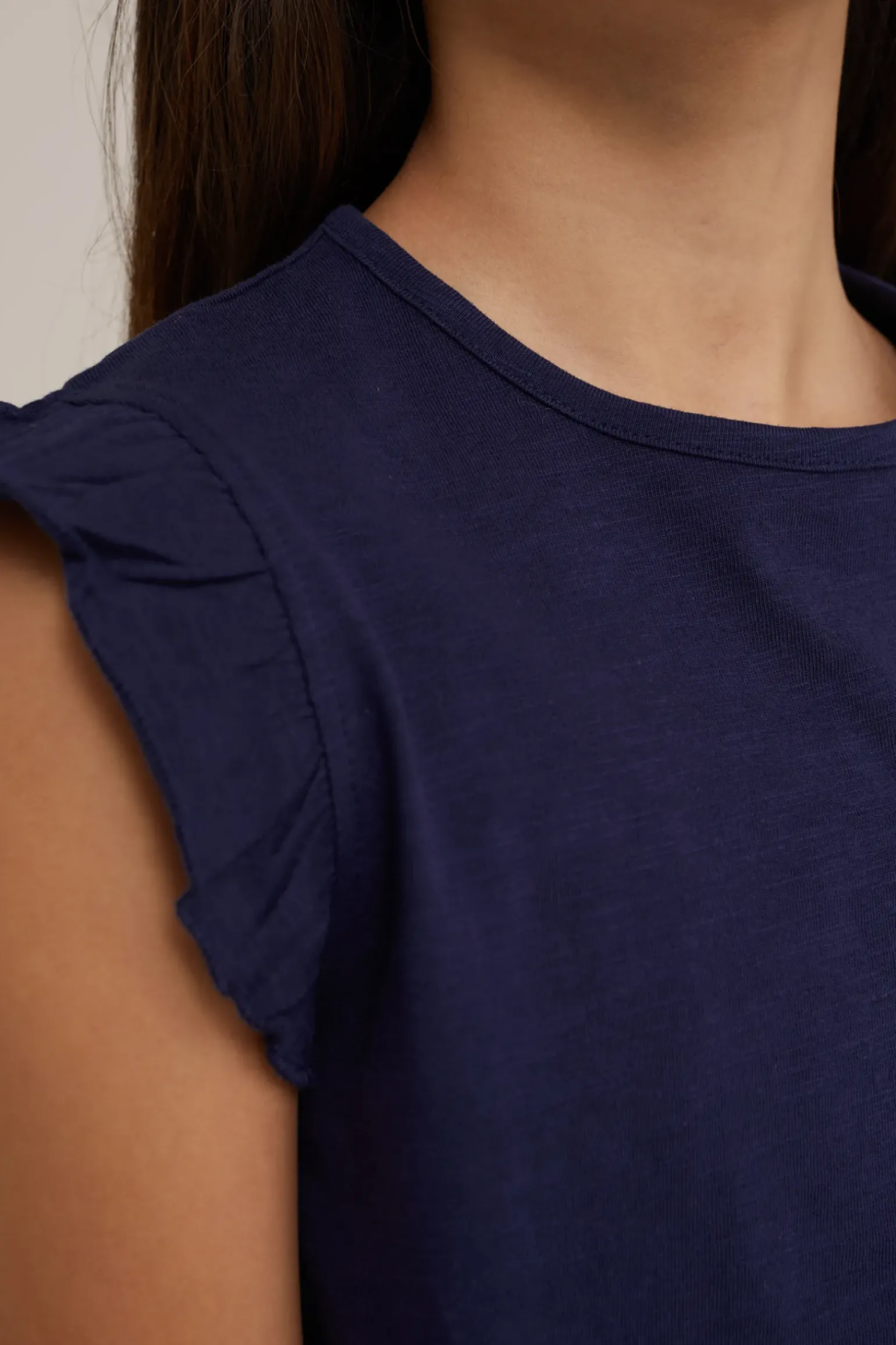 Meisjes T-shirt met ruches
