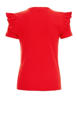Meisjes T-shirt met ruches