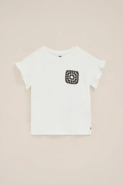 Meisjes T-shirt met ruches