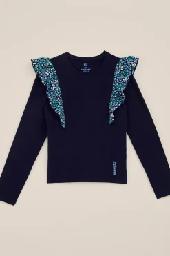 Meisjes T-shirt met ruches