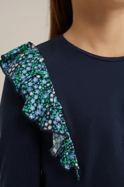 Meisjes T-shirt met ruches