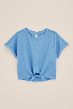 Meisjes T-shirt met structuur
