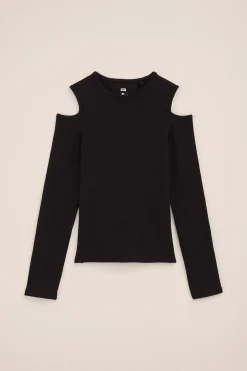 Meisjes T-shirt met structuur