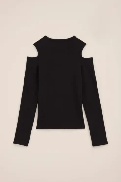 Meisjes T-shirt met structuur