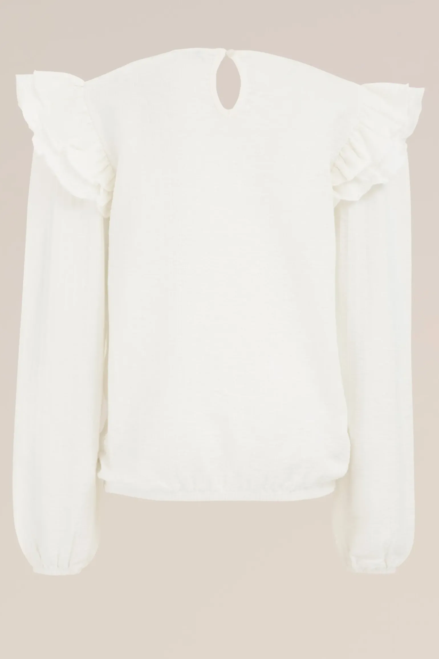 Meisjes T-shirt met structuur