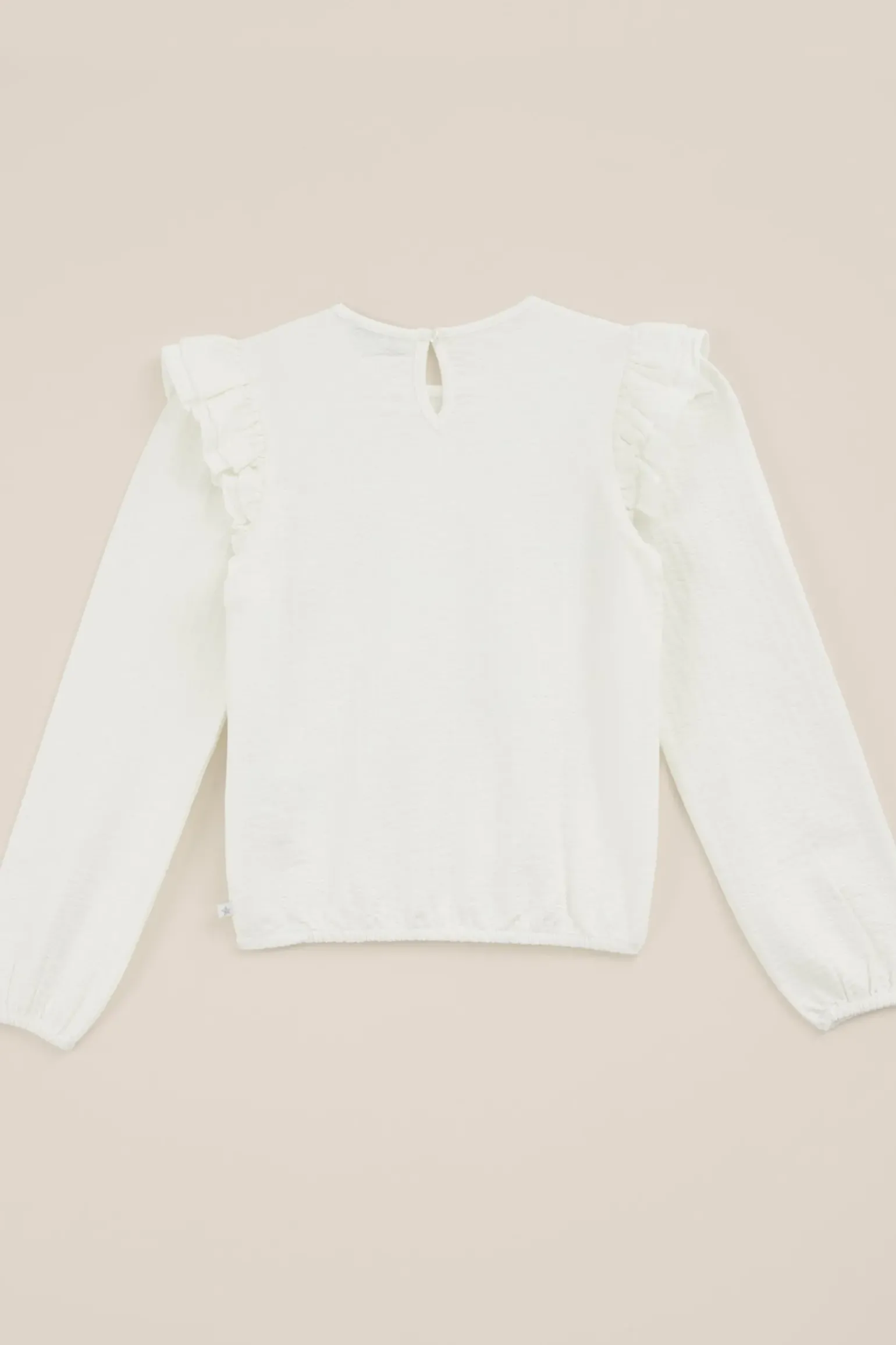 Meisjes T-shirt met structuur