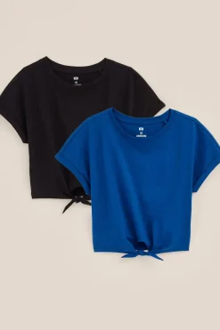 Meisjes T-shirt, 2-pack