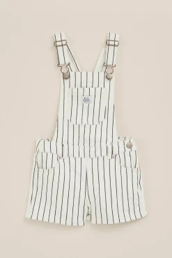 Meisjes tuinbroek met dessin