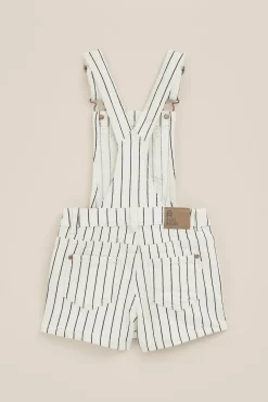 Meisjes tuinbroek met dessin