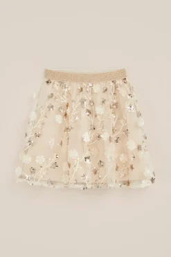 Meisjes tulerok met embroidery
