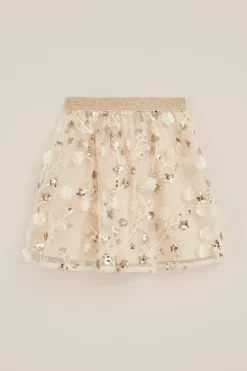 Meisjes tulerok met embroidery