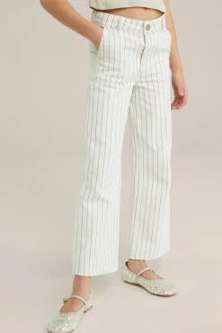 Meisjes wide leg jeans