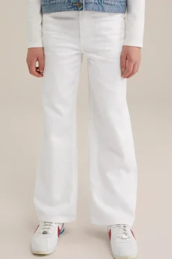 Meisjes wide leg jeans