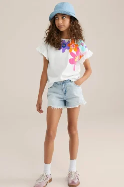 Meisje T-shirt met opdruk