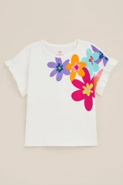 Meisje T-shirt met opdruk