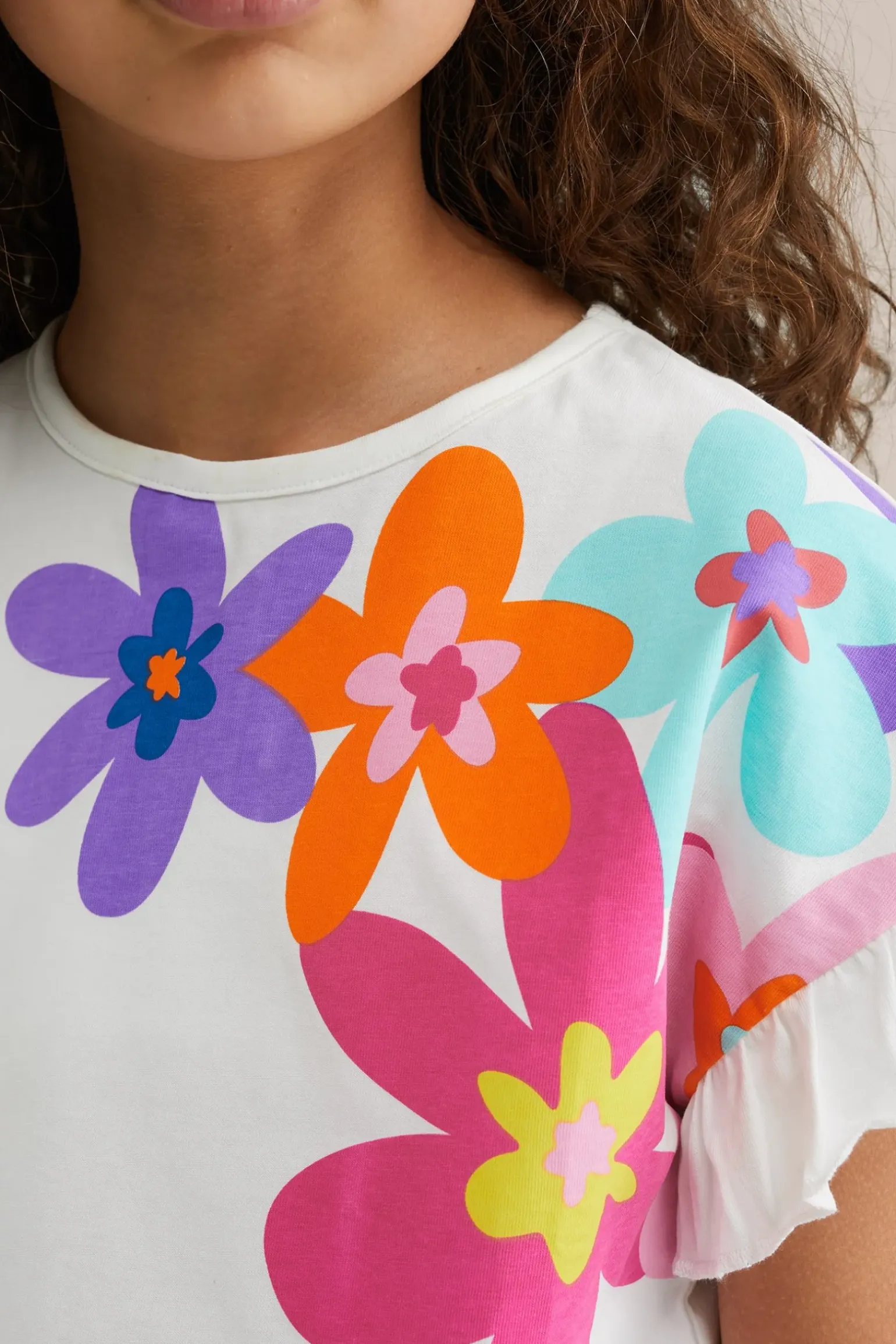 Meisje T-shirt met opdruk