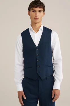 melange gilet met stretch
