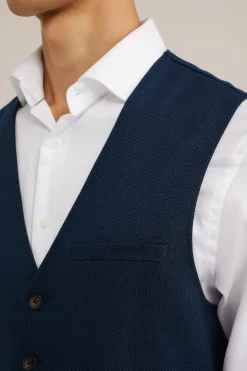 melange gilet met stretch