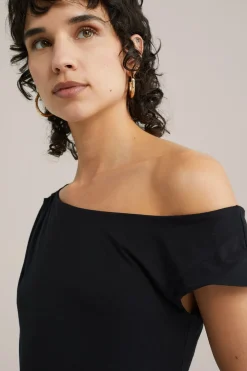 off-shoulder top