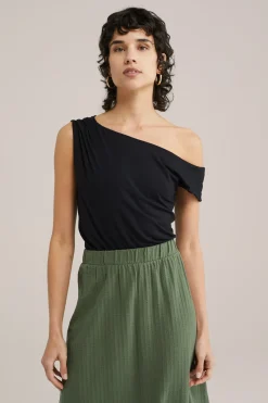 off-shoulder top