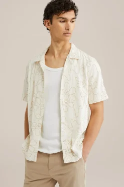 overhemd met embroideries