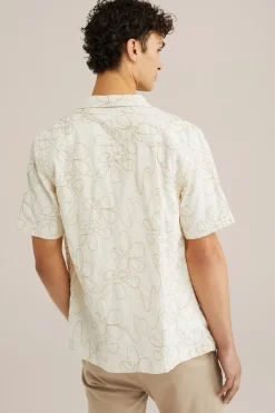 overhemd met embroideries