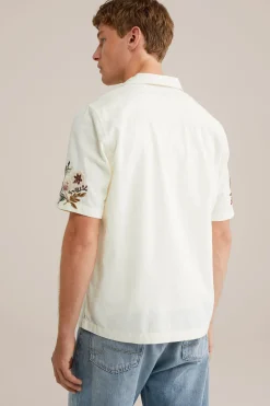 overhemd met embroideries