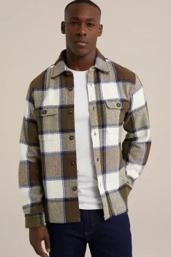 overshirt met ruit