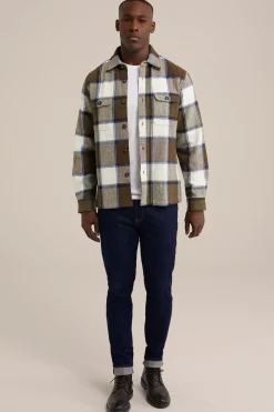 overshirt met ruit