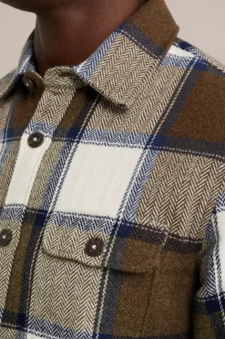 overshirt met ruit
