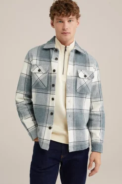 overshirt met ruit