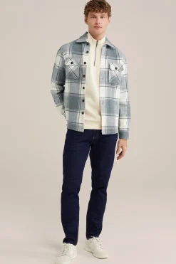 overshirt met ruit