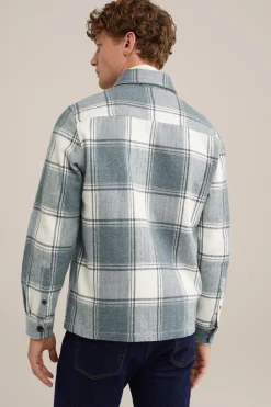 overshirt met ruit
