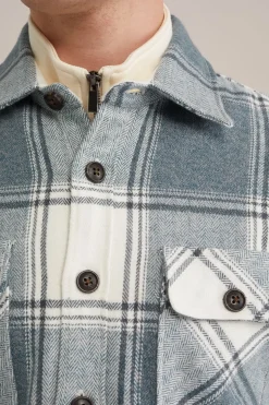 overshirt met ruit