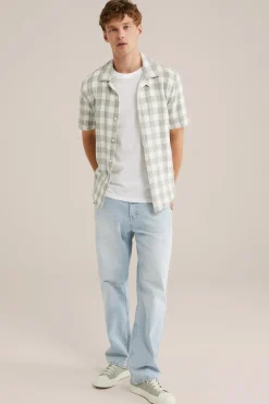 overshirt met structuur