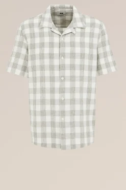 overshirt met structuur