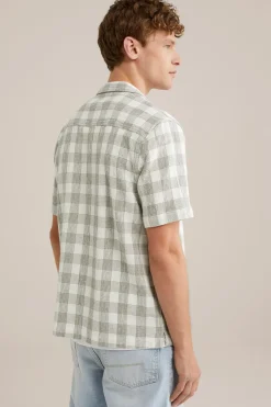 overshirt met structuur
