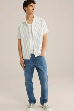 overshirt met structuur