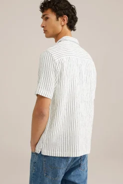 overshirt met structuur